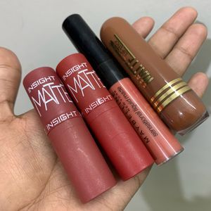 Set Of 4 Lipsticks. - Maybelline, Insight