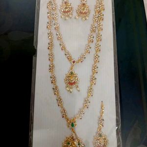 Two Sets (Combo)With Earrings And Papadibilla