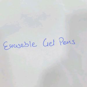 Erasable Gel Pens Blue(Pack Of 12)