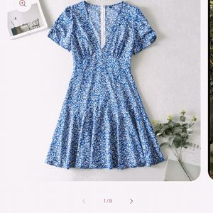 Original Urbanic Blue Floral Dress 👗