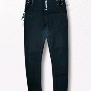 W-13 Size-32 Slim Fit Women Denim Jeans