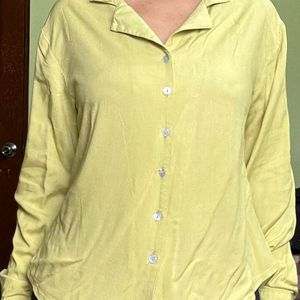 Lime Green Formal Shirt