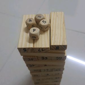 51 Pcs Jenga Blocks