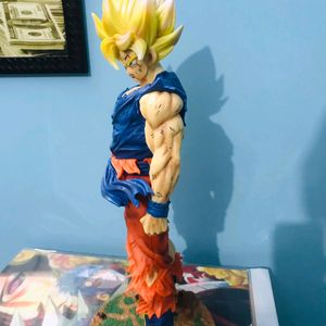 Goku 43 Cm Action Figures With Table Stand