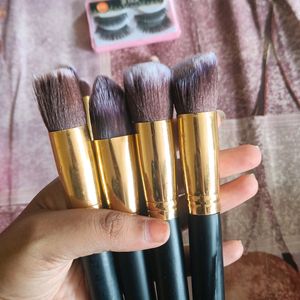 Makeup Brushes And Brush Cleaner