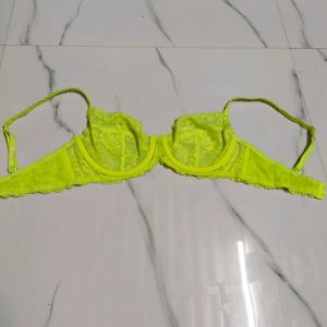 Prettysecrets Neon Green Bra