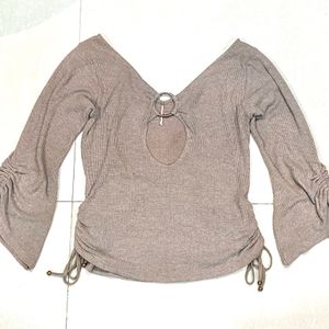 Jute Backless Top