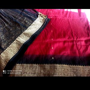 Pure Kanjeevaram Silk Saree Without blouse