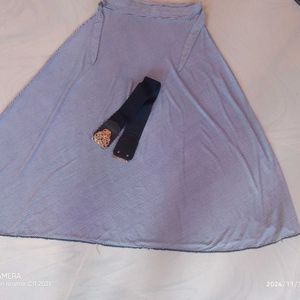 Skirt With Belt