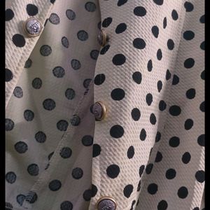 Polka Dot Short Jacket