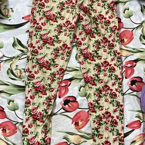 Floral Trousers