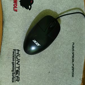 Mouse and Mousepad