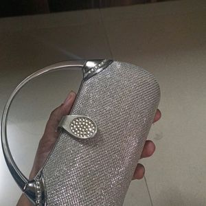 Silver Clutch