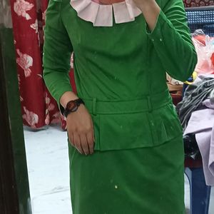 Green Dress For Women Classy