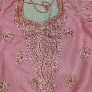 Beautiful Baby Pink Sharara Suit