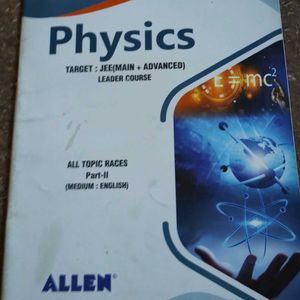 Allen Physics RACE (Topic-Wise) for Sale | Com