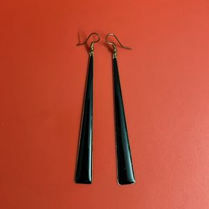 Big Size Black Earring