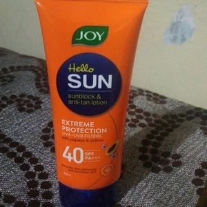 Sunblock Cream 40 Spf