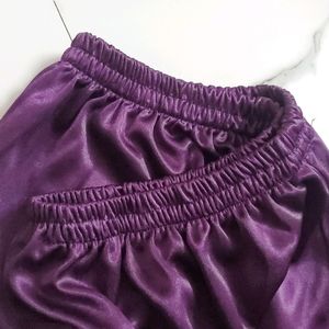 Solid Purple Nighsuit (Women)