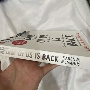 One Of Us Is Back By Karen M.McManus