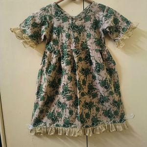 Kids Cotton Frock