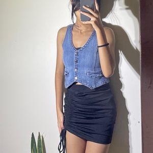 Zara Denim Vest