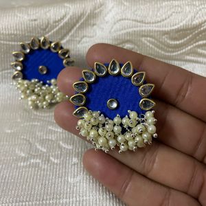 Navratri Fabric Earrings ❤️