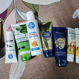 Face Wash , Shampoo, Toner , Sunscreen