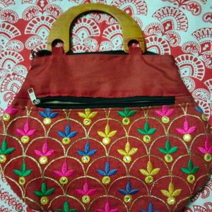 Red Thread Work Bag