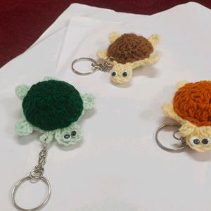 Handmade Crochet 🐢 Keychain