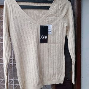 Shinny Woolen Top