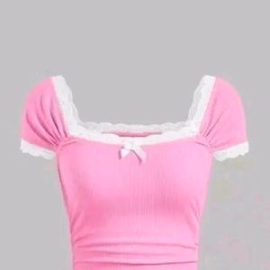 Y2K pinterest Barbie Top