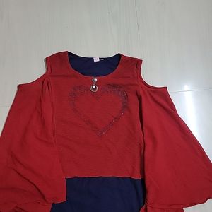 Butterfly PatternTop For Girls