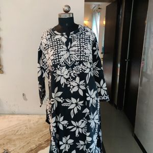 Lucknowi Cotton Kurta