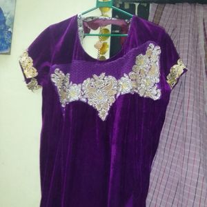 Velvet Kurti