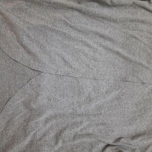 Grey Tshirt With Back Design