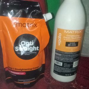 Matrix Opti Staright And Conditioning Cream