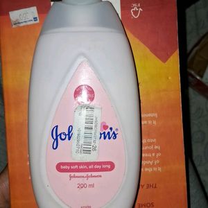 Johnson's Baby Body Lotion.