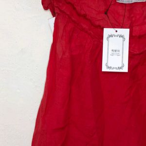 Trendy New Red Sleeveless Top For Women