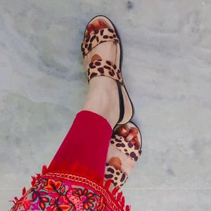 💥Animal Print Sandals