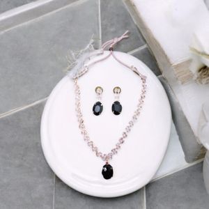 American Diamond Necklace Set