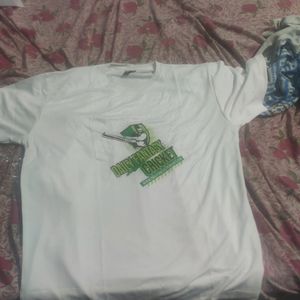 White Unused Tshirt For Men