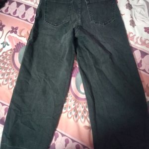 Straight Line Denim Charcoal H and M