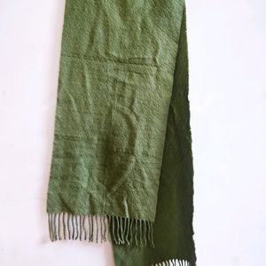 AOlive Green scarf For Winter