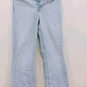 Zara Blue Flared Jeans For Women Size 30