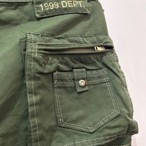 Olive Green Cargo Pants