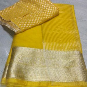 Organza Saree