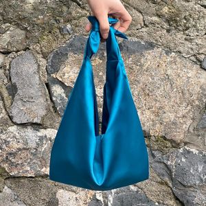 Japanese Satin Knot Purse Bag