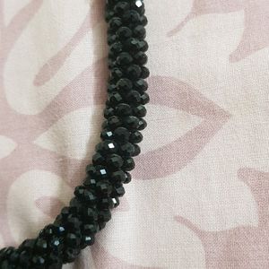 Black glittery necklace from Next UK