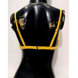 Stylish Yellow Bra For women's